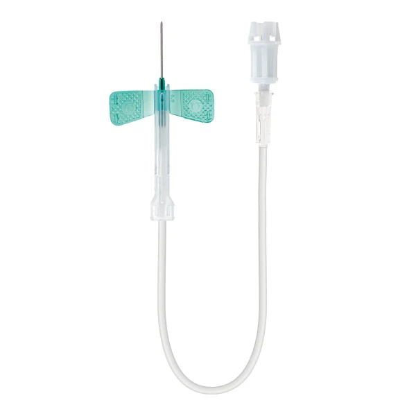 Bezpieczne igły motylkowe Multifly® - przyłącze Multi-Adapter - j-6058 - bezpieczne-igly-motylkowe-multifly-przylacze-multi-adapter - zielony - 21g - 08-mm - 19-mm - 200-mm - 120-szt - 85-1638-235